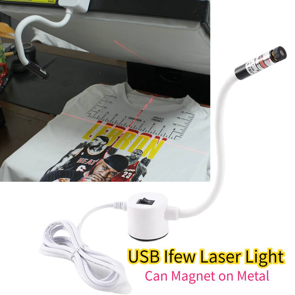 Commercial Printing Press - Accessoires DTF : Pointeur laser USB,