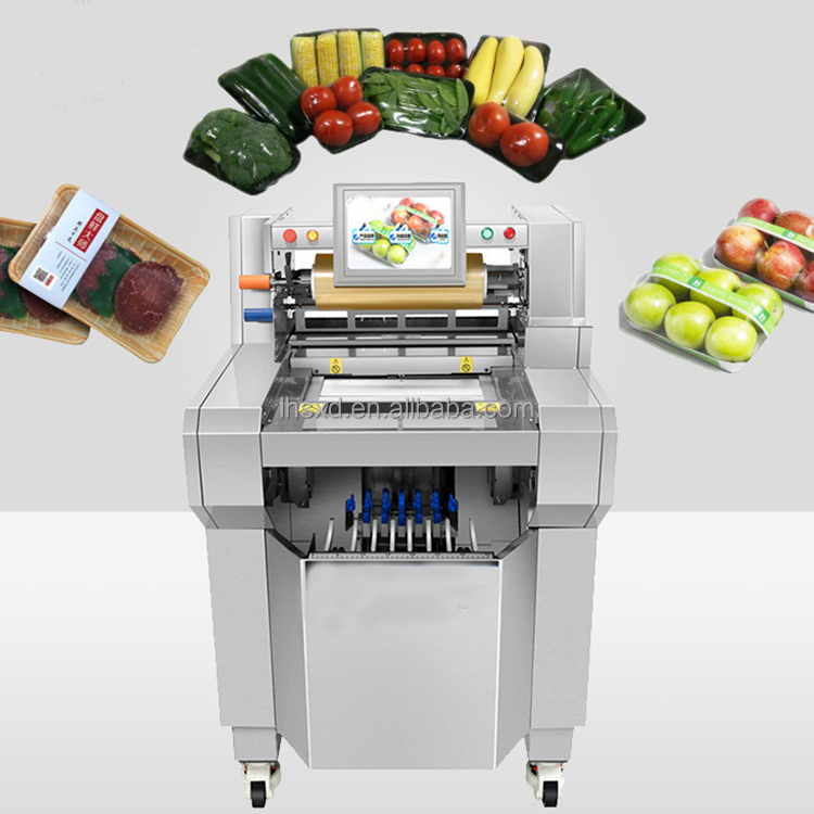 Commercial Wrap Printing - Machine d'emballage de pesage automatique de