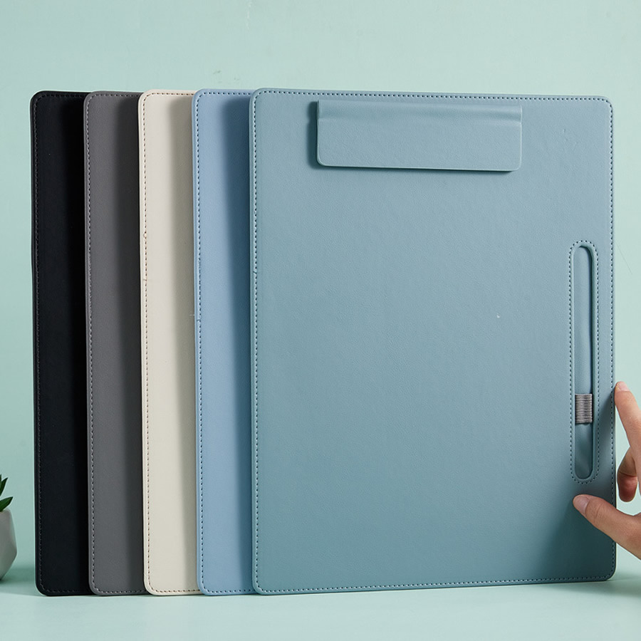 Clip d'écriture en cuir A4, do - Commercial Printing Books avis et prix